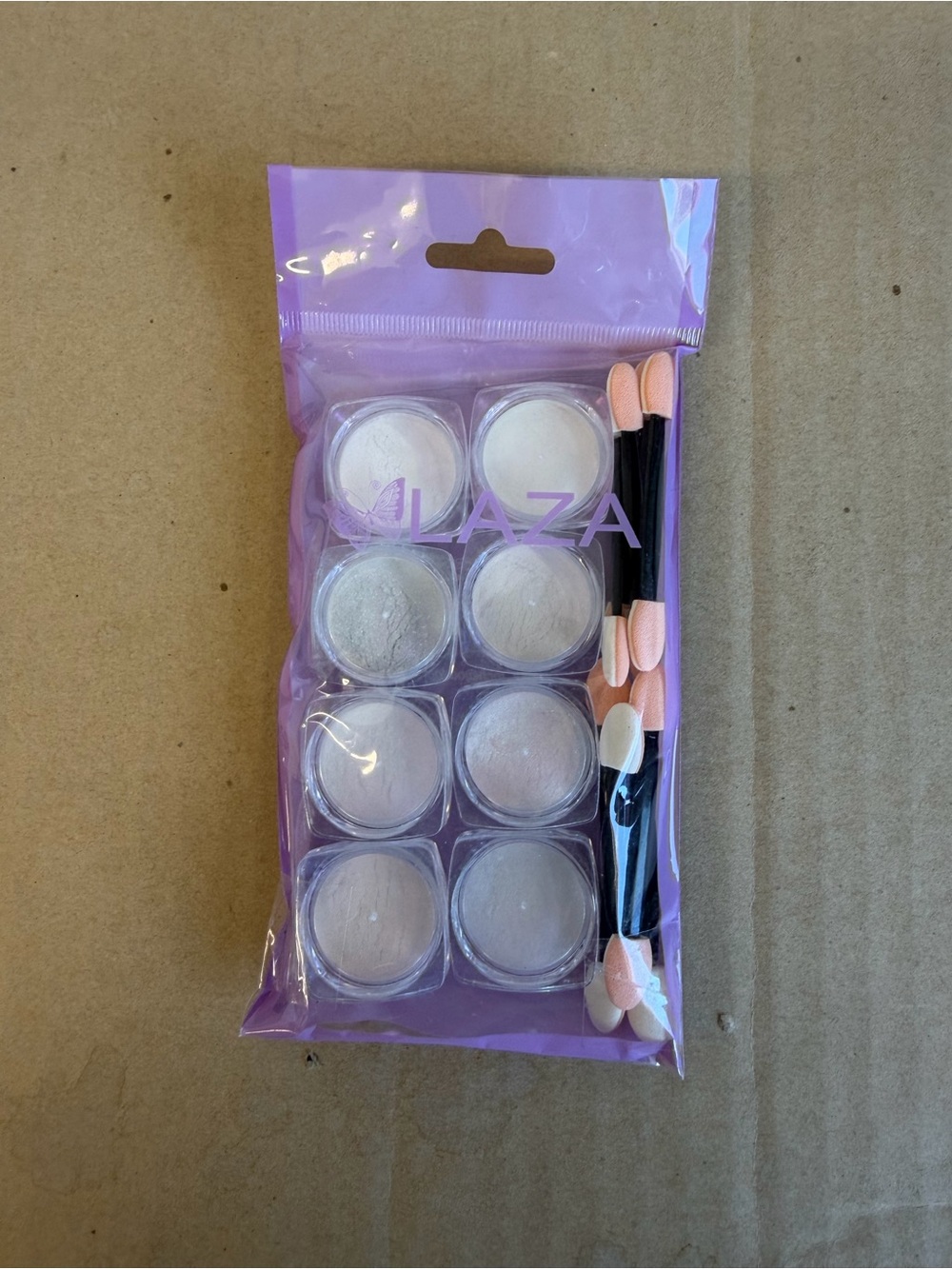 Plaza Cream Eyeshadow Palette Set in Light Pink